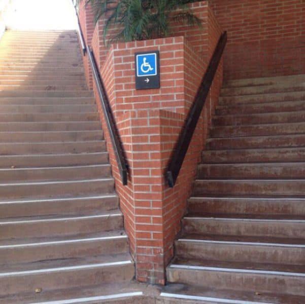 Escaleras para minusvalidos